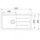 Kitchen washing of Franke of BFG 611-97 onyx (114.0363.933) Kitchen washing of Franke of BFG 611-97 onyx (114.0363.933)