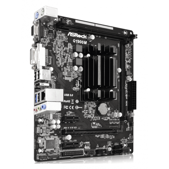 ASRock Q1900M CPU Intel Quad-Core J1900 motherboard (Q1900M) ASRock Q1900M CPU Intel Quad-Core J1900 motherboard (Q1900M)
