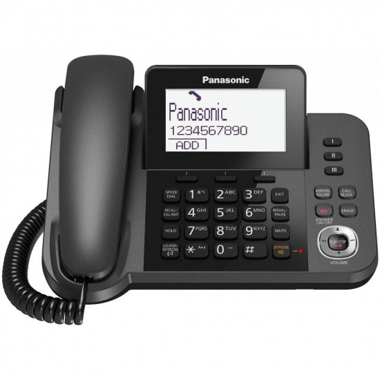DECT Panasonic KX-TGF320UCM Black phone DECT Panasonic KX-TGF320UCM Black phone