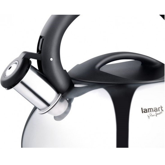 Чайник Lamart из нержавейки серебряный 3л (LT7006) Чайник Lamart из нержавейки серебряный 3л (LT7006)