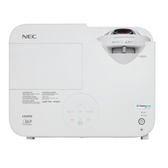 NEC M333XS projector (DLP, XGA, 3300 ANSI Lm) (60003974) NEC M333XS projector (DLP, XGA, 3300 ANSI Lm) (60003974)