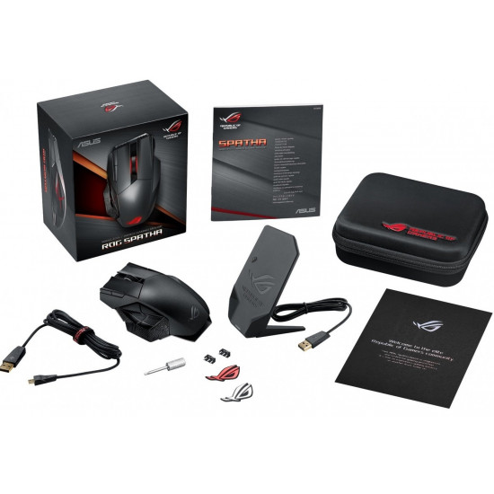 Game mouse of ASUS ROG L701-1A Spatha Wireless (90MP00A1-B0UA00) Game mouse of ASUS ROG L701-1A Spatha Wireless (90MP00A1-B0UA00)
