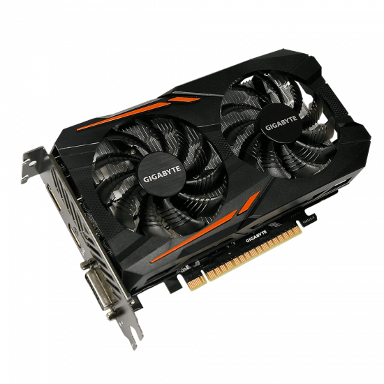 Video card GIGABYTE GeForce GTX 1050 Ti 4GB DDR5 OC (GV-N105TOC-4GD) Video card GIGABYTE GeForce GTX 1050 Ti 4GB DDR5 OC (GV-N105TOC-4GD)