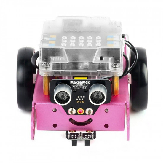 Обучающий робот-конструктор Makeblock mBot v1.1 розовый