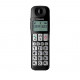 DECT Panasonic KX-TGE110UCB Black phone DECT Panasonic KX-TGE110UCB Black phone