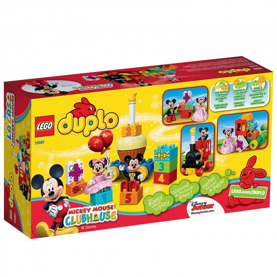 Конструктор LEGO DUPLO Парад на День Рождения Микки и Минни (10597) Конструктор LEGO DUPLO Парад на День Рождения Микки и Минни (10597)