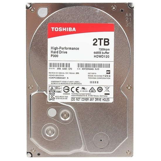 Hard drive internal TOSHIBA 3.5 Hard drive internal TOSHIBA 3.5