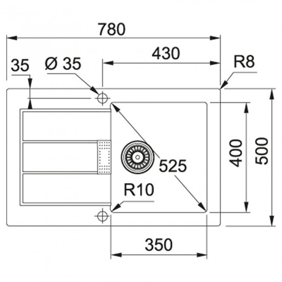 Кухонная мойка Franke SID 611-78 Сахара (114.0498.004) Кухонная мойка Franke SID 611-78 Сахара (114.0498.004)