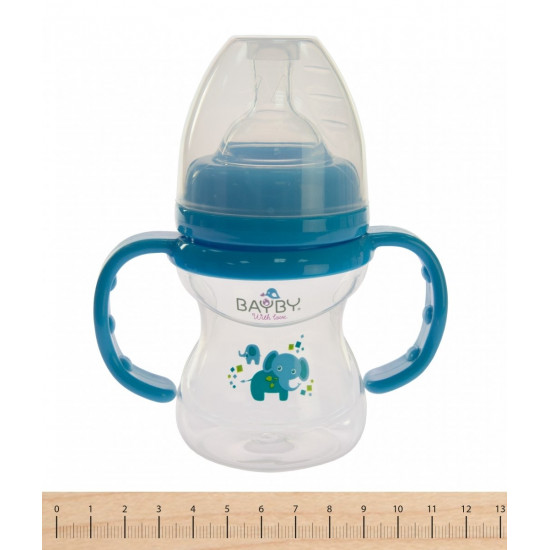 Бутылочка для кормления Bayby BFB6104 150ml 6м+ синий (BFB6104) Бутылочка для кормления Bayby BFB6104 150ml 6м+ синий (BFB6104)