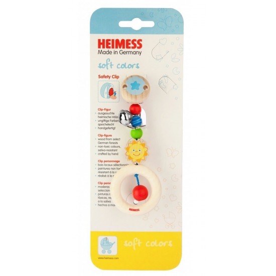 Кліпса для пустушки Heimess Сонечко (736350) Кліпса для пустушки Heimess Сонечко (736350)