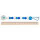 Clip for Heimess dummy Blue beads (733900) Clip for Heimess dummy Blue beads (733900)