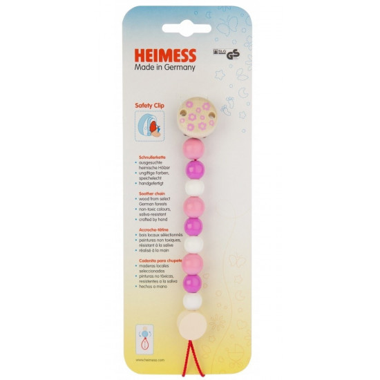 Clip for Heimess dummy Pink beads (733880) Clip for Heimess dummy Pink beads (733880)