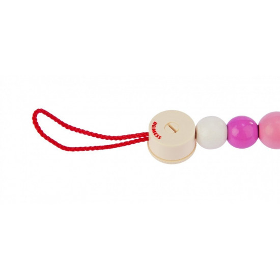 Clip for Heimess dummy Pink beads (733880) Clip for Heimess dummy Pink beads (733880)