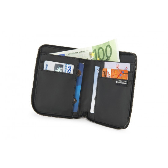 Purse leather Tucano Sicuro Premium Wallet (red) Purse leather Tucano Sicuro Premium Wallet (red)