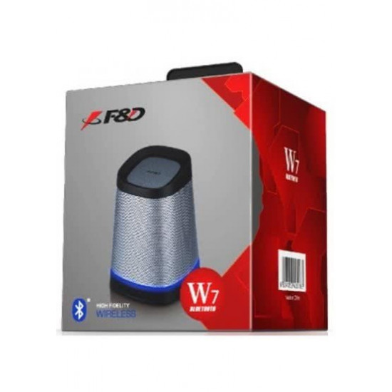 Portable acoustics of F&D W7 Silver Portable acoustics of F&D W7 Silver