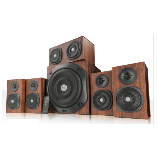 Speaker system 5.1 Trust Vigor Brown (21786) Speaker system 5.1 Trust Vigor Brown (21786)