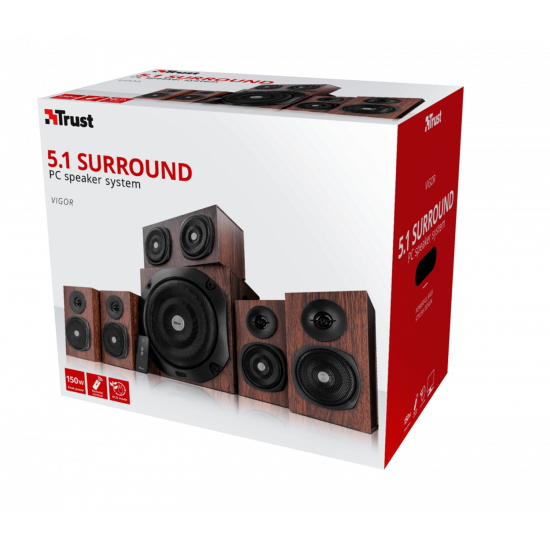 Speaker system 5.1 Trust Vigor Brown (21786) Speaker system 5.1 Trust Vigor Brown (21786)