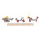 Designer 3 in 1 metal Same Toy Inteligent DIY Model Car of 117 elements (58042Ut) Designer 3 in 1 metal Same Toy Inteligent DIY Model Car of 117 elements (58042Ut)