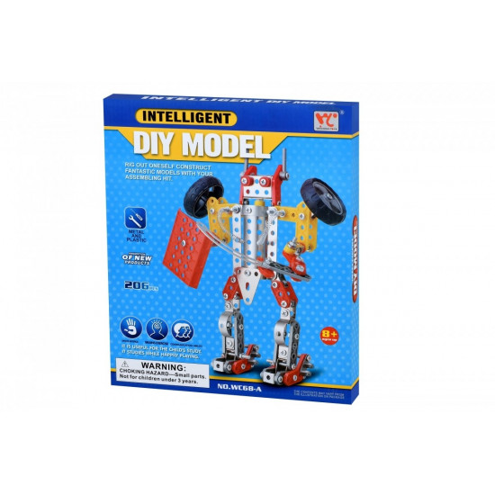 Designer metal Same Toy Inteligent DIY Model of 206 elements (WC68AUt) Designer metal Same Toy Inteligent DIY Model of 206 elements (WC68AUt)