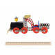 Конструктор металевий Same Toy Inteligent DIY Model Car Паровоз 117 елементів (58033Ut) Конструктор металевий Same Toy Inteligent DIY Model Car Паровоз 117 елементів (58033Ut)
