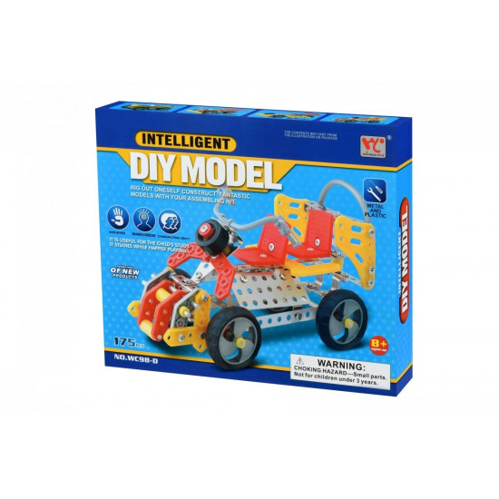 Конструктор металлический Same Toy Inteligent DIY Model 175 элементов (WC98DUt) Конструктор металлический Same Toy Inteligent DIY Model 175 элементов (WC98DUt)