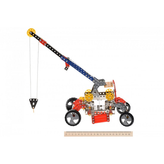 Конструктор металевий Same Toy Inteligent DIY Model Підйомний кран 413 елемента (WC58AUt) Конструктор металевий Same Toy Inteligent DIY Model Підйомний кран 413 елемента (WC58AUt)