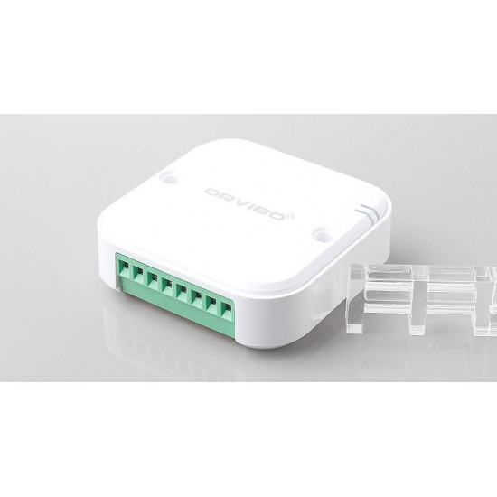 Реле питания Orvibo ZigBee RGB 12-24V, 20A, белый (RL804CZB) Реле питания Orvibo ZigBee RGB 12-24V, 20A, белый (RL804CZB)
