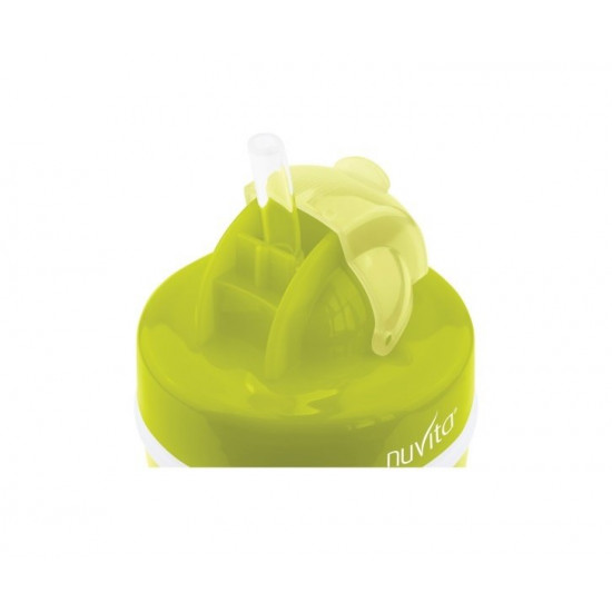 Дитячий поїльник Nuvita 18м+ 200мл. з трубочкою Салатовий (NV1436Lime) Дитячий поїльник Nuvita 18м+ 200мл. з трубочкою Салатовий (NV1436Lime)