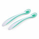 A set of spoons with a heat indicator of Nuvita Easy Eating of 6 m + 2 pieces. Lime (NV8485Lime) A set of spoons with a heat indicator of Nuvita Easy Eating of 6 m + 2 pieces. Lime (NV8485Lime)