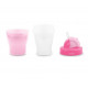 Children's feeder of Nuvita of 18 m + 200 ml. with a tubule Pink (NV1436Pink) Children's feeder of Nuvita of 18 m + 200 ml. with a tubule Pink (NV1436Pink)