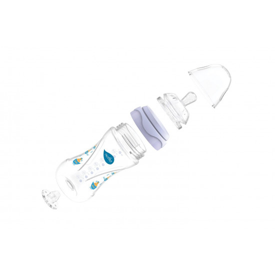Бутылочка для кормления Nuvita Mimic 250мл. 3м+ Антиколиковая, розовая (NV6030Pink) Бутылочка для кормления Nuvita Mimic 250мл. 3м+ Антиколиковая, розовая (NV6030Pink)