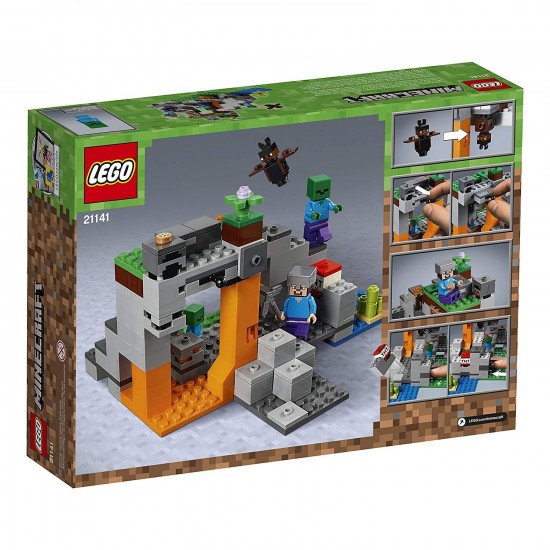 Конструктор LEGO Minecraft Пещера зомби (21141) Конструктор LEGO Minecraft Пещера зомби (21141)