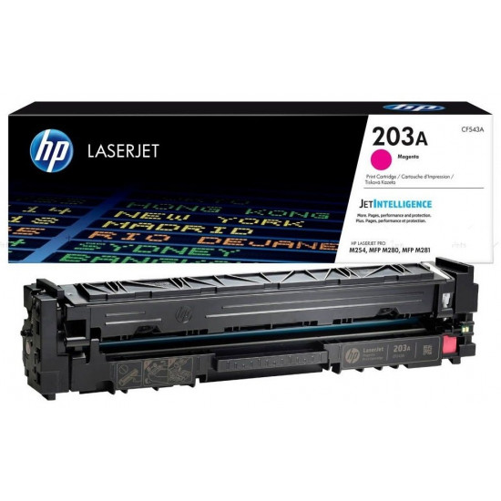Тонер-картридж лазерный HP 203A CLJ M280/M281/M254 Magenta,1300 стр (CF543A) Тонер-картридж лазерный HP 203A CLJ M280/M281/M254 Magenta,1300 стр (CF543A)