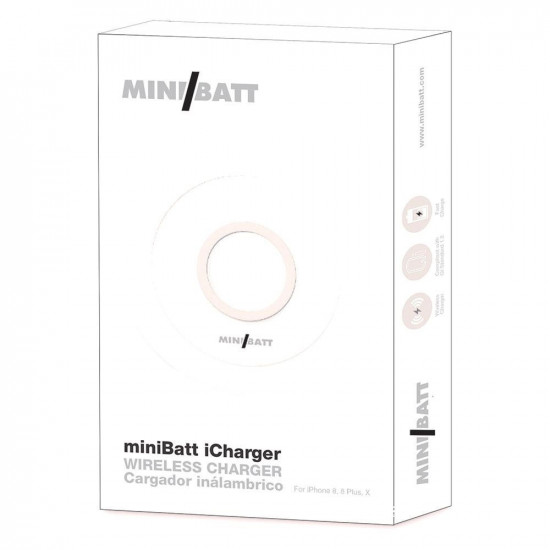 Беспроводное зарядное устройство Minibatt Wireless Charging Qi DC5V-1.0A/9V1.1A Беспроводное зарядное устройство Minibatt Wireless Charging Qi DC5V-1.0A/9V1.1A