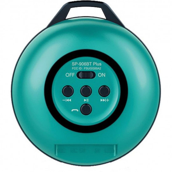 Portable acoustics of Genius SP-906BT Plus Green Portable acoustics of Genius SP-906BT Plus Green