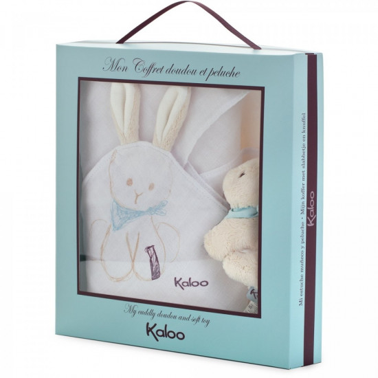 Подарочный набор Kaloo Les Amis Одеялко с игрушкой Кролик (K962996) Подарочный набор Kaloo Les Amis Одеялко с игрушкой Кролик (K962996)