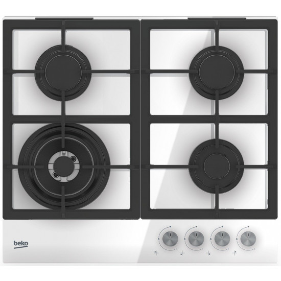 Cooking surface of Beko HILW64225SW Cooking surface of Beko HILW64225SW