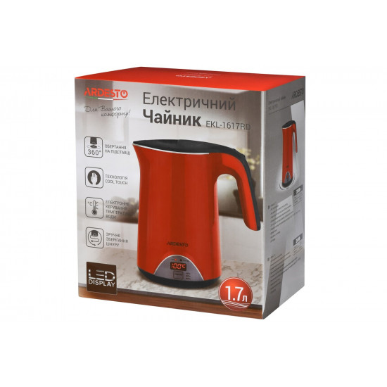 Ardesto EKL-1617RD electric kettle Ardesto EKL-1617RD electric kettle