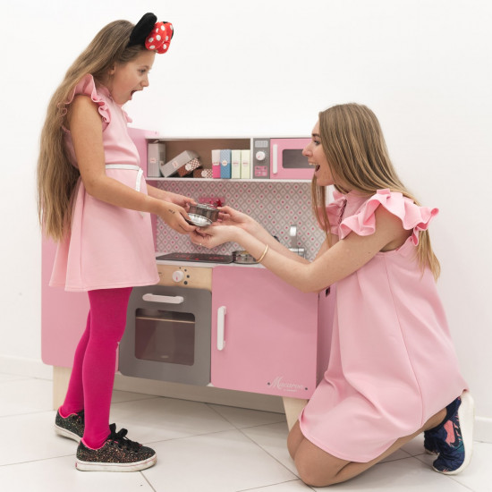 Игровой набор Janod Кухня розовая (J06571) Игровой набор Janod Кухня розовая (J06571)