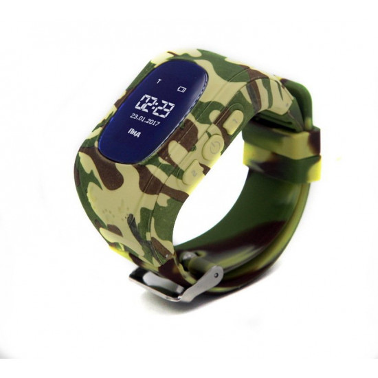 Children's watch phones with the GPS GOGPS ME K50 tracker khaki (K50KK) Children's watch phones with the GPS GOGPS ME K50 tracker khaki (K50KK)