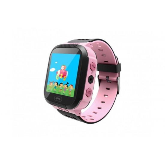 Children's watch phones with the GPS GOGPS ME K12 tracker pink (K12PK) Children's watch phones with the GPS GOGPS ME K12 tracker pink (K12PK)
