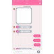 Children's watch phones with the GPS GOGPS ME K12 tracker pink (K12PK) Children's watch phones with the GPS GOGPS ME K12 tracker pink (K12PK)