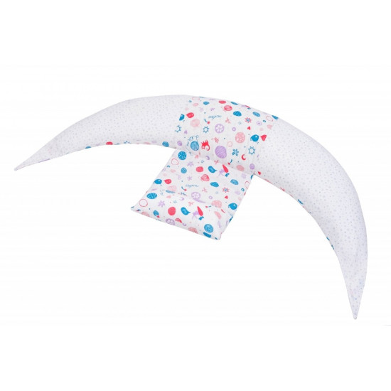Аксесуар для подушки Nuvita DreamWizard (наволочка/чохол) Білий NV7101White (NV7101WHITE) Аксесуар для подушки Nuvita DreamWizard (наволочка/чохол) Білий NV7101White (NV7101WHITE)