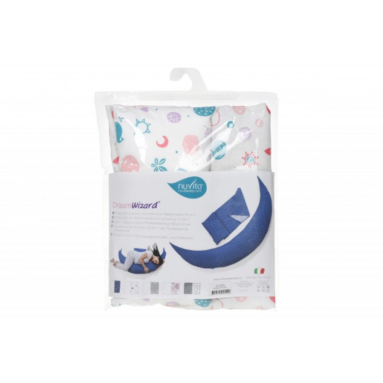 Аксесуар для подушки Nuvita DreamWizard (наволочка/чохол) Білий NV7101White (NV7101WHITE) Аксесуар для подушки Nuvita DreamWizard (наволочка/чохол) Білий NV7101White (NV7101WHITE)