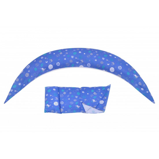 Аксесуар для подушки Nuvita DreamWizard (наволочка/чохол) Синій NV7101Blue (NV7101BLUE) Аксесуар для подушки Nuvita DreamWizard (наволочка/чохол) Синій NV7101Blue (NV7101BLUE)