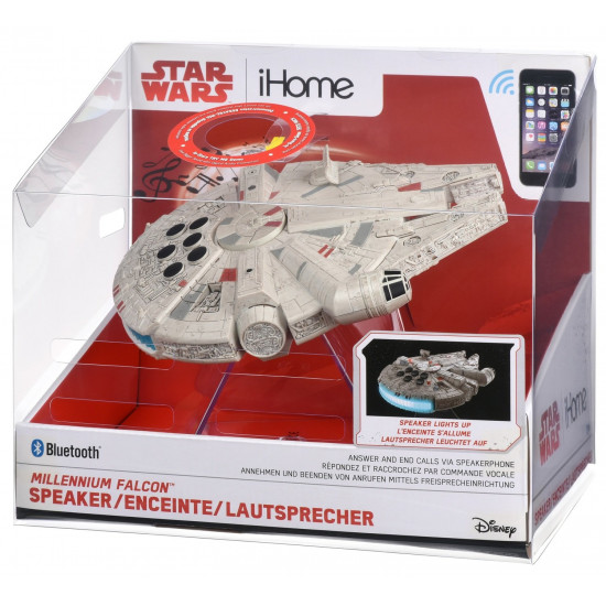 Портативная акустика eKids/iHome Disney Star Wars Millenium Falcon Портативная акустика eKids/iHome Disney Star Wars Millenium Falcon