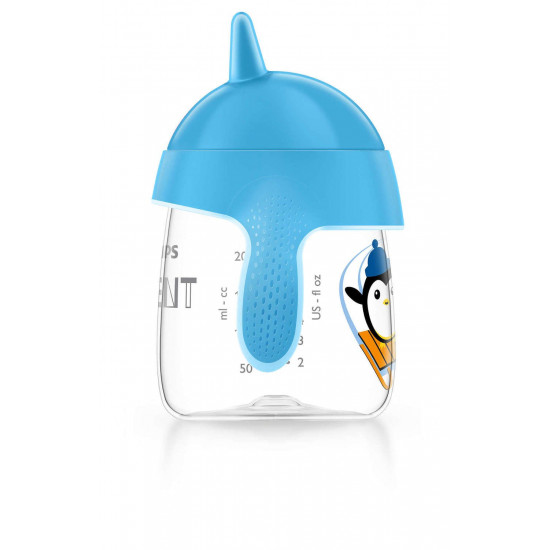 Avent no-spill cup with a firm nose of blue 260 ml 12 + 1 piece (SCF753/05) Avent no-spill cup with a firm nose of blue 260 ml 12 + 1 piece (SCF753/05)
