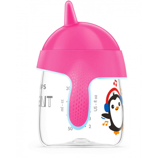 Avent no-spill cup with a firm nose of pink 260 ml 12 + 1 piece (SCF753/07) Avent no-spill cup with a firm nose of pink 260 ml 12 + 1 piece (SCF753/07)
