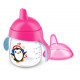 Avent no-spill cup with a firm nose of pink 260 ml 12 + 1 piece (SCF753/07) Avent no-spill cup with a firm nose of pink 260 ml 12 + 1 piece (SCF753/07)