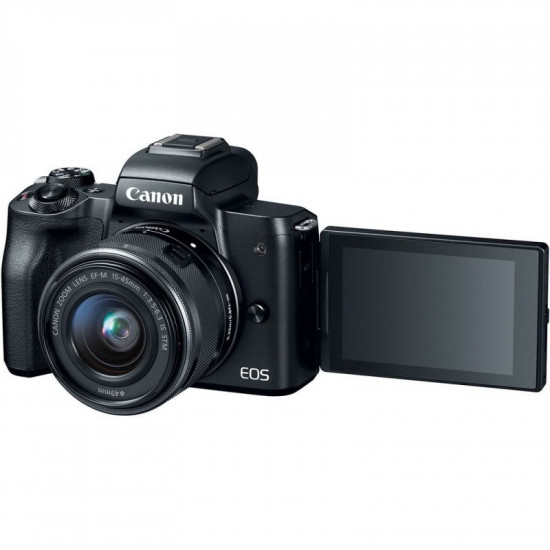 CANON EOS M50 camera + 15-45 IS STM + 55-200 IS STM Black (2680C054) CANON EOS M50 camera + 15-45 IS STM + 55-200 IS STM Black (2680C054)